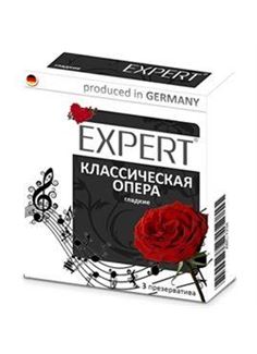 Гладкие презервативы Expert - Классическая опера (3 шт)