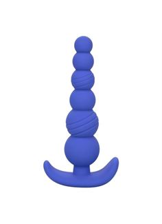 Синяя анальная елочка Cheeky X-6 Beads (12,75 см)